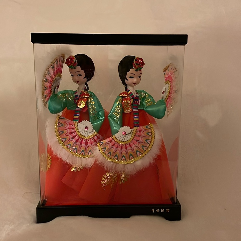 Vintage Traditional Korean Dolls